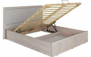 Как сделать кровать с подъемным механизмом своими руками