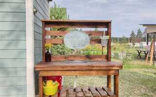 Как сделать рукомойник своими руками для дачи