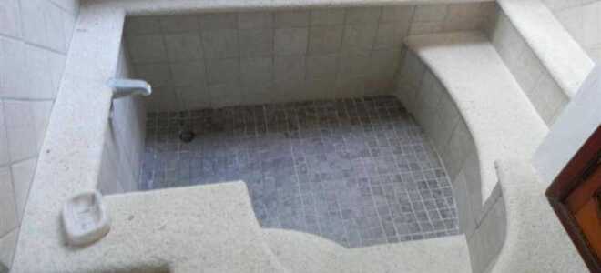 Как сделать ванну из бетона