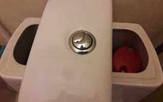 Как разобрать бачок унитаза с двойной кнопкой