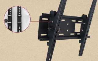 Как повесить телевизор на стену с кронштейном