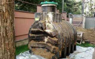 Выдавило септик из земли что делать