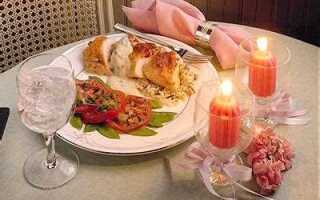 Как сделать романтический ужин при свечах