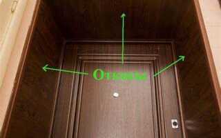 Чем отделать дверные откосы межкомнатных дверей