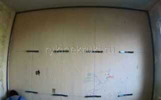 Как прикрутить полку к бетонной стене