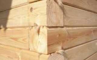 Что такое теплый угол при строительстве дома из бруса