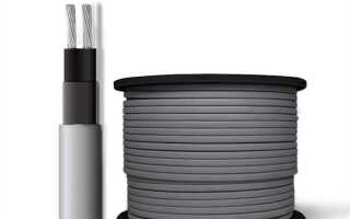 Саморегулирующийся греющий кабель что это