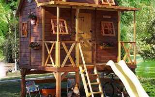 Как построить домик на дереве