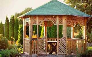 Где расположить беседку на участке относительно дома