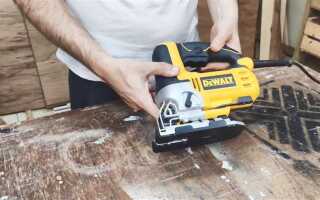 Как настроить лобзик для ровного распила