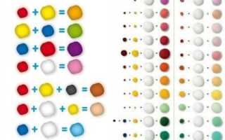 Как сделать белый цвет краски теплее