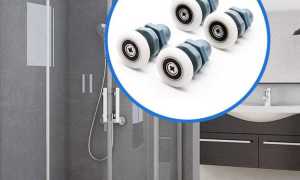 Чем смазать ролики душевой кабины