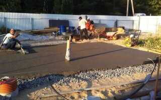 Что такое бетонная подготовка ksg beton