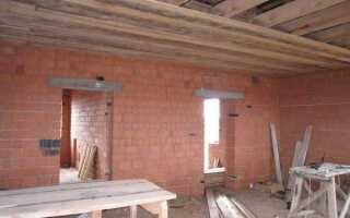 Как сделать потолок в частном доме