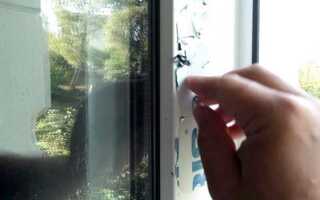 Как убрать старую пленку с двери