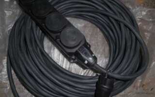 Какой удлинитель нужен для сварочного инвертора 220в