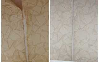 Как подклеить обои которые отклеились в стыках на стене