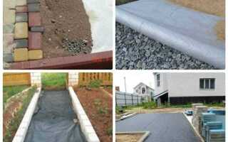 Чем крепить геотекстиль к земле на даче