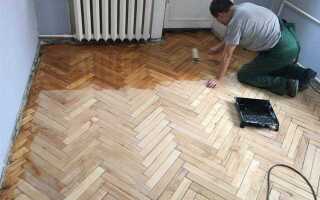 Что можно сделать со старым паркетом в квартире