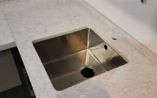 Чем обработать спил столешницы под мойку от воды