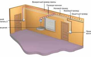 Как поменять диммер на обычный выключатель