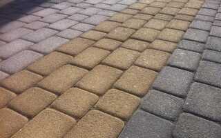 На что лучше класть тротуарную плитку