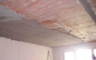 Какая штукатурка лучше для потолка