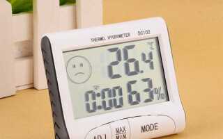 Какая влажность на очистителе воздуха