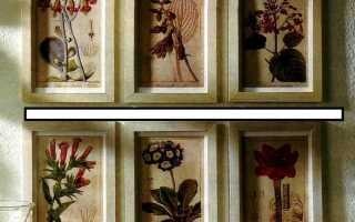 Как сделать рамку для картины из бумаги