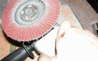Как восстановить лепестковый диск для болгарки своими руками