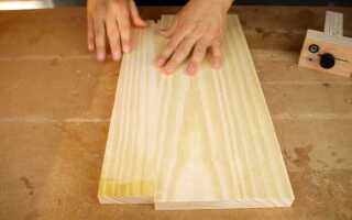 Как разметить отверстия под мебельные шканты