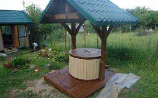 Как замаскировать колодец на участке фото