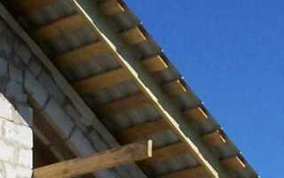 Лобовая доска для кровли что это