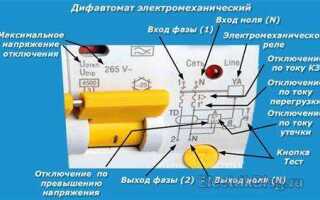 Узо и дифавтомат в чем разница