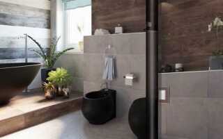 Как ухаживать за черной сантехникой