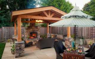 Как построить крышу беседки своими руками