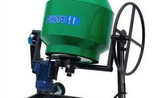 Бетономешалка 180 литров сколько загружать