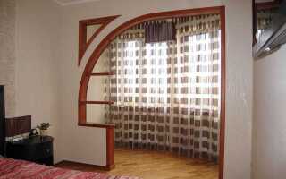 Сделать арку из чего обои серые