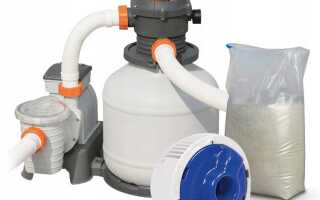 Как подключить песочный фильтр к бассейну каркасному