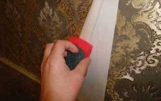 Чем подклеить обои если нет обойного клея