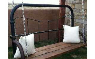 Что можно сделать из старой железной кровати