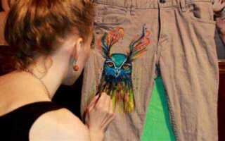 Что нужно для рисования на одежде