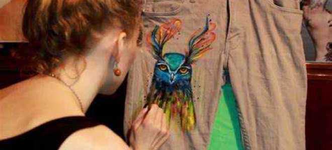 Что нужно для рисования на одежде