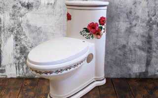 Как покрасить унитаз в домашних условиях