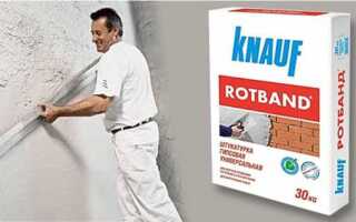 Сколько сохнет ротбанд на стене перед укладкой плитки