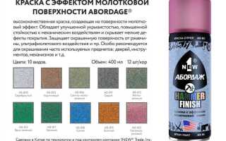 Молотковая краска по металлу как красить