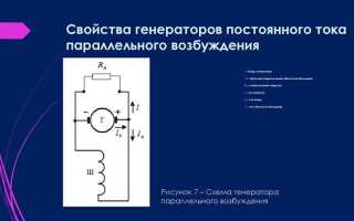 Что такое генератор постоянного тока
