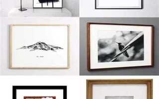 Как вешать картины на стену