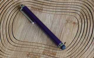 Как сделать стилус из фольги и карандаша