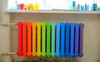 Как покрасить биметаллический радиатор отопления своими руками